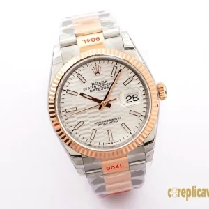 Replica Watches Rolex Datejust 36 Silver Dial Men Swiss Automatic Movement Metal bracelet 1:1 Clone Watch