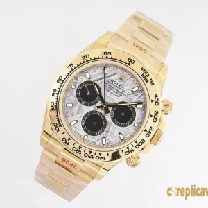 Replica Watches Rolex Daytona 40mm Silver Dial Men Swiss Automatic Movement Metal bracelet 1:1 Clone Watch