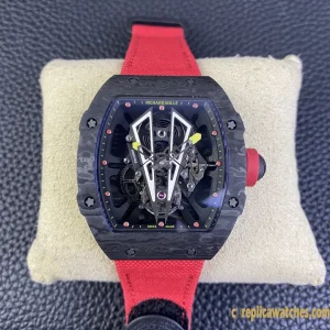 Replica Watches Richard Mille RM27-03 45mm Blue Dial Mens Swiss Automatic Rubber Strap 1:1 Clone Watch