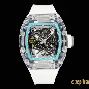Replica Watches Richard Mille RM35-01 45mm Transparent Dial Mens Swiss Automatic Metal Bracelet 1:1 Clone Watch