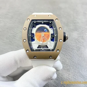 Replica Watches Richard Mille RM 52 45 mm Multicolor Men Swiss automatic movement Metal bracelet 1:1 Clone Watch