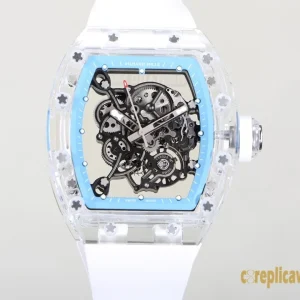 Replica Watches Richard Mille RM055 430mm Clear Gender Swiss automatic movement Rubber strap 1:1 Clone Watch