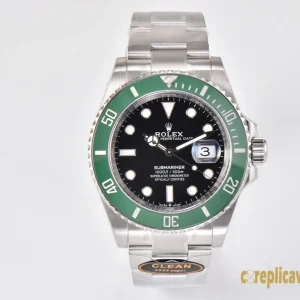 Replica Watches Rolex Submariner 41mm Black Dial Men Swiss Automatic Movement Metal bracelet 1:1 Clone Watch