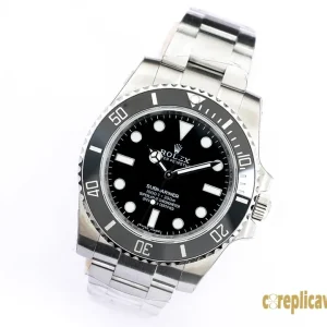 Replica Watches Rolex Submariner 40mm Black Dial Men Swiss Automatic Movement Metal bracelet 1:1 Clone Watch