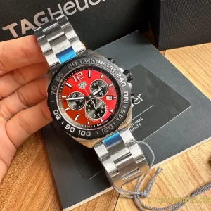 Replica Watches Tag Heuer Formula 1 43mm Black Dial Mens Swiss Automatic Metal Bracelet 1:1 Clone Watch
